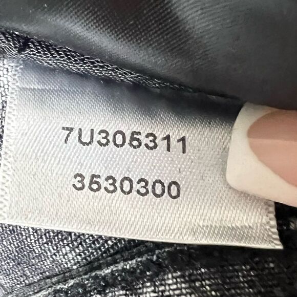 7 For All Mankind Luxe Vintage Felix High Waist Cropped Straight Jeans Size 30 - Picture 15 of 15